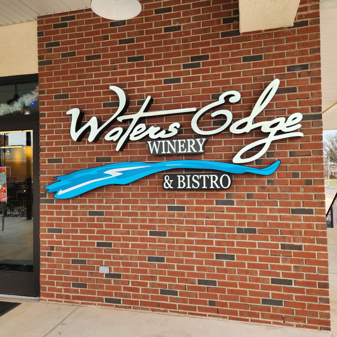 Waters Edge Sign