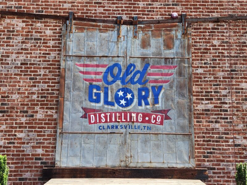 Old Glory Distilling Sign